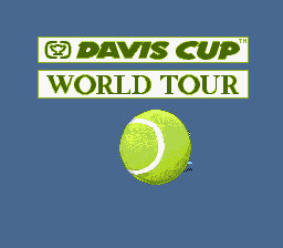Davis Cup Tennis screenshot 4 for Sega Mega Drive